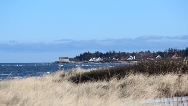 Fjellerup, the town at the top of Djursland